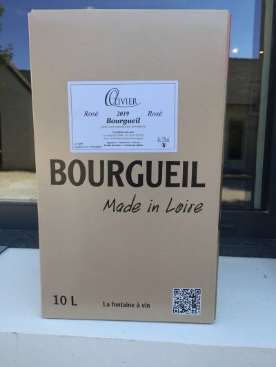 Bag in Box - Rosé de Bourgueil 2023 - 10L