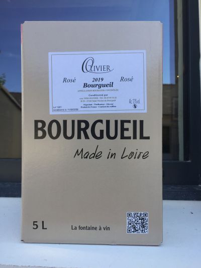 Bag in Box - Rosé de Bourgueil 2023 - 5L